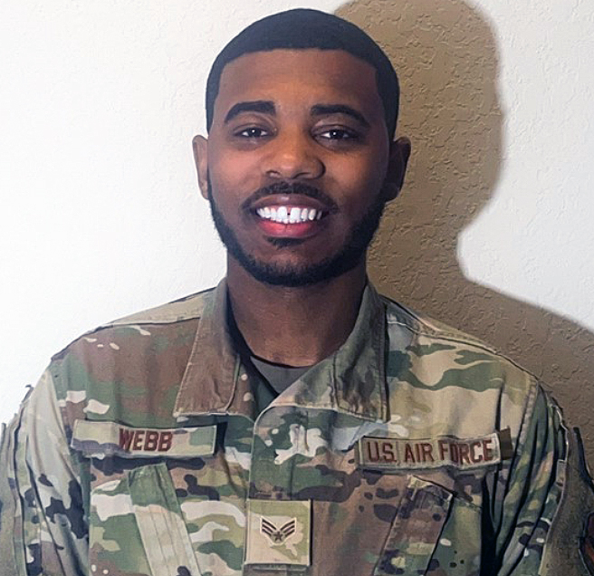 Senior Airman Tahlib S. Webb